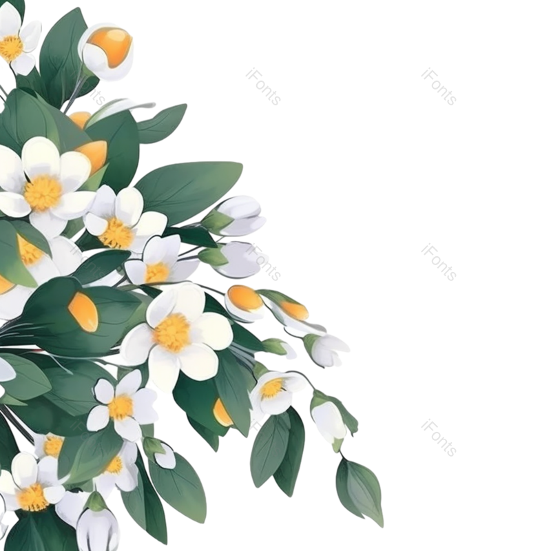 叶子图片,装饰元素,夏至PNG,元素免抠素材